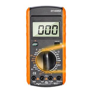 万用表数字高精度全智能防烧万能表电子电工专用家用套装DT9205A