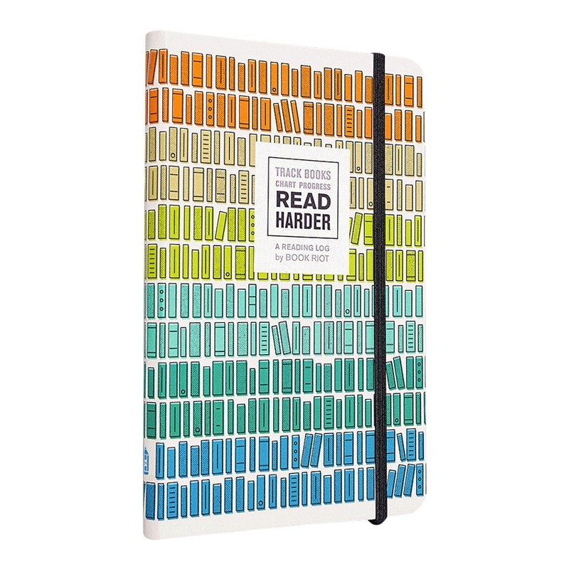 英文原版 Read Harder A Reading Log Track Books Chart Progress 努力阅读吧!我的阅读笔记本 英文版 进口英语原版书籍