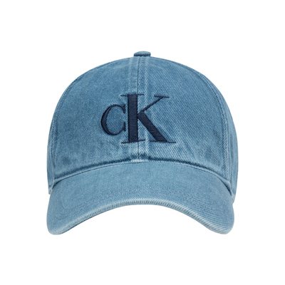 CK男女复古刺绣弯檐牛仔棒球帽