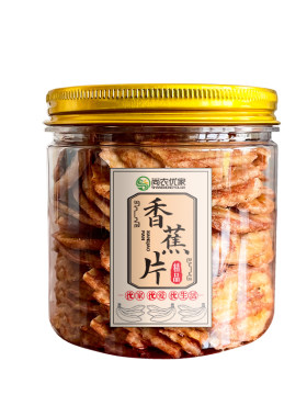 炭烤香蕉片片片酥脆非油炸