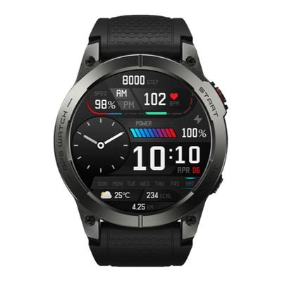Zeblaze Stratos 3 Premium GPS Smart Watch Ultra HD AMOLED