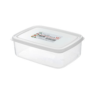 日本进口冰箱冻肉保鲜盒大号蔬菜厨房配菜盒饺子盒水果冷藏食品盒