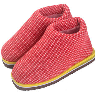 孺子牛鞋底+布面+加绒海绵鞋帮手工拖鞋半成品材料包做鞋鞋面布料