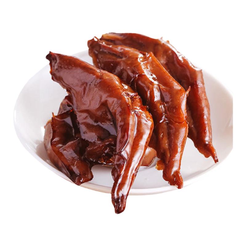 阿卜卤鸡爪1斤500g精武鸡爪子凤爪不辣卤味香辣鸡脚熟食小零食