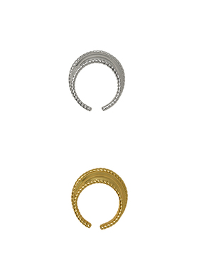 金晨同款MOLISM弧面滚边戒指