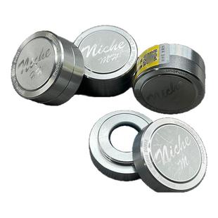 Niche皮头泰国手工职业版斯诺克黑八皮头杆头中式黑八尼车小杆头