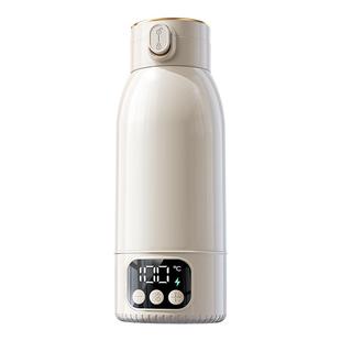 奢姿恒温水杯婴儿外出专用冲奶无线保温调奶器便携式可充电热水壶