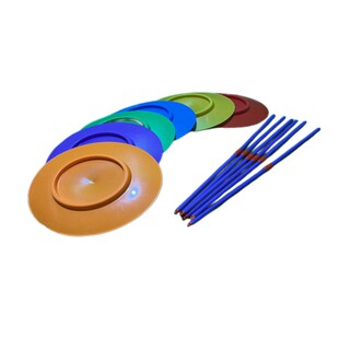 儿童感统训练平衡转盘转碟杂技转盘杂耍道具游戏转盘舞台表演托盘