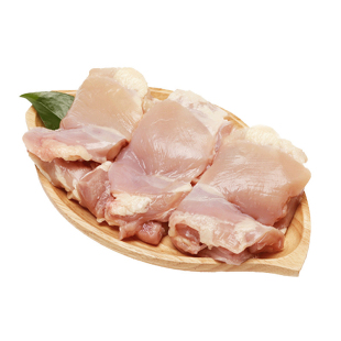 六和冷冻7080腿肉汉堡油炸腿排70/80去皮鸡腿肉整箱150片生鲜腿肉