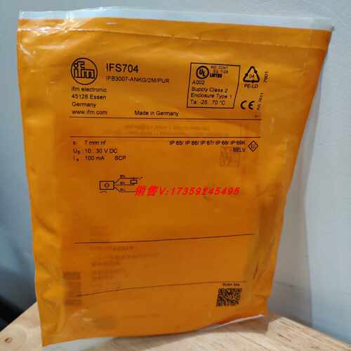 议价IFM IFS704 IFS717 IFT201 IFT216 IFW200 易福门全新原装 现