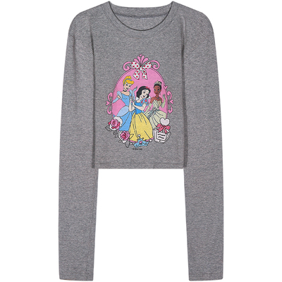 落落狷介灰色打底衫T恤女