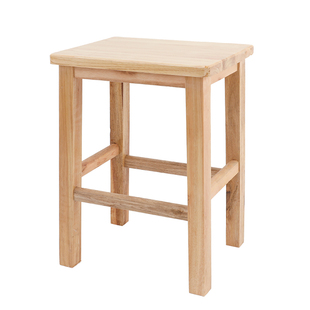 全实木正方形大方凳长板凳茶几饮食店商用凳工厂车间学校家用凳子