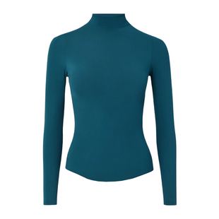 舞蹈服套装女新款秋冬长袖半高领披片阔腿裤现代古典舞练功服形体