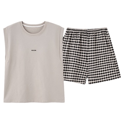 猫人睡衣可外穿家居服