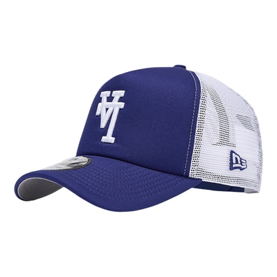 NEW ERA纽亦华26新品MLB倒标运动网眼卡车帽弯檐棒球帽硬顶NE940