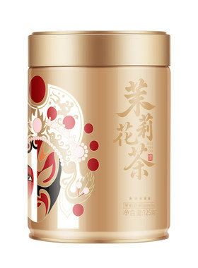 林湖飘雪浓香花茶125g