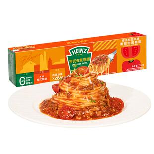【79元任选4件】亨氏Heinz意大利面辣番茄肉酱儿童速食意面条拌面
