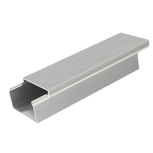 铝合金线槽80*40加厚外盖方线槽铝线槽照明线槽铝合金线槽明装