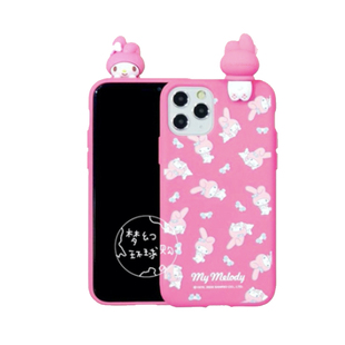 三丽鸥sanrio凯蒂猫美乐蒂库洛米玉桂狗适用苹果iPhone14PROMAX公仔12pro手机壳13promax保护套可挂绳