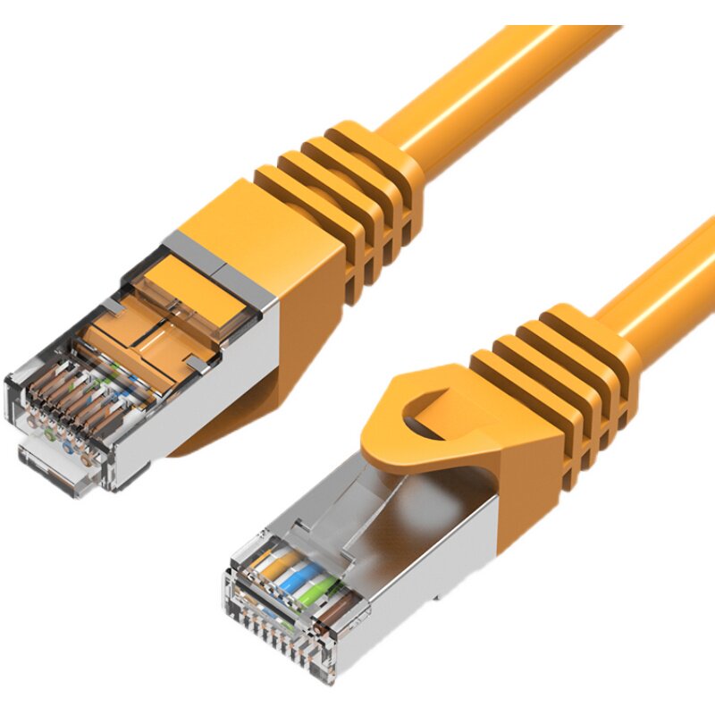 VPC6SSTP工业以太网线超六类sftp型双屏蔽连接线双头0.3m5短威迅