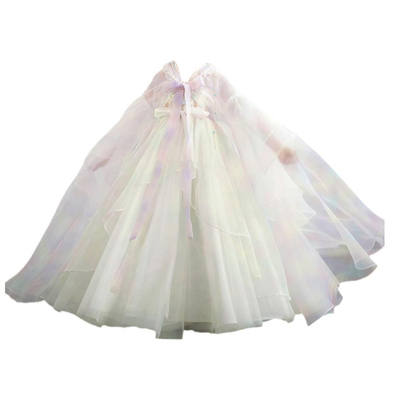 女童新款春秋季装超仙汉服连衣裙