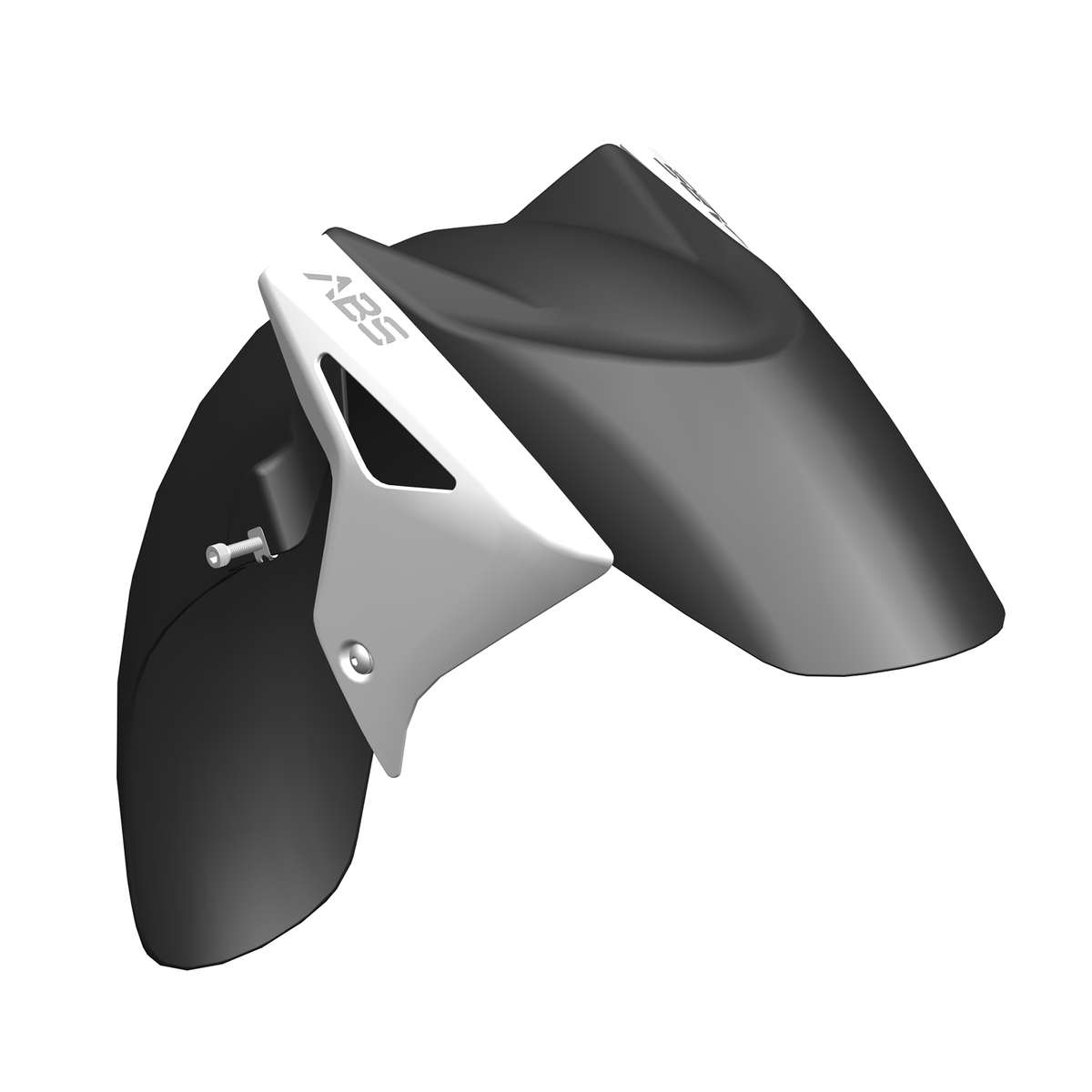 升仕ZT350E踏板摩托车前挡泥板左右装饰板前水板挡雨板瓦盖 配件