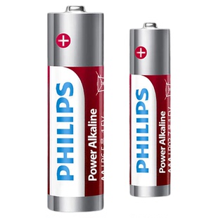 飞利浦碱性电池5号/7号电池体温计额温枪儿童玩具遥控器家用电池五号七号2723A12伏智能门锁鼠标闹钟1.5V电池