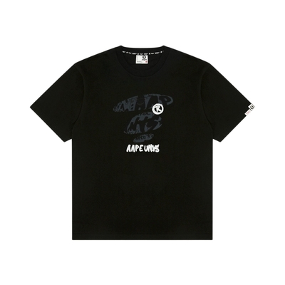 Aape猿人字母印花休闲潮流T恤