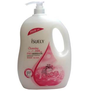 大瓶伊亿莉伊丽莱沐浴露迷人幽香魅惑香氛海马香水薄荷冲凉液淋浴