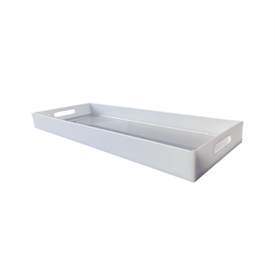 实验室耐酸碱托盘PP聚丙烯试剂瓶托盘耐高温托盘防渗漏托盘