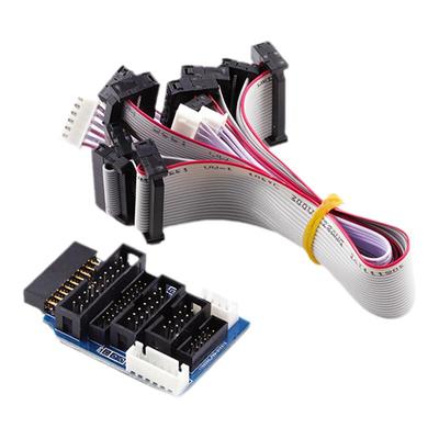 配套7种排线JTAGSWD转接板