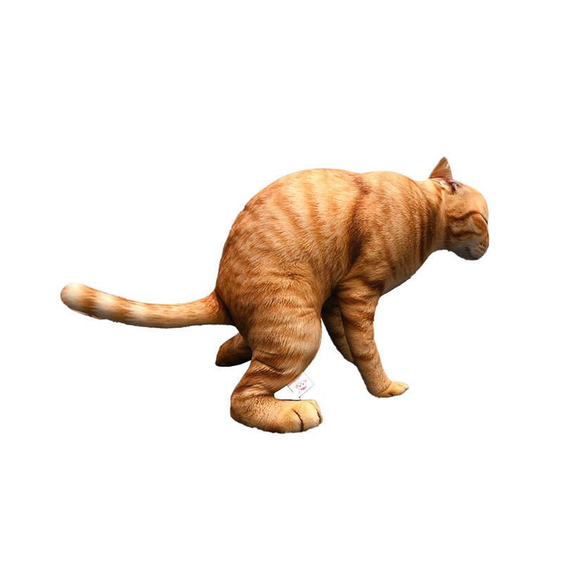乔乐伊嗯嗯猫仿真毛绒抱枕