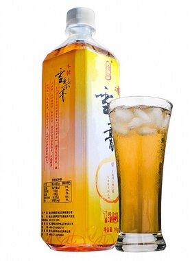 雪梨汁饮品恒记低脂肪冲饮浓缩液