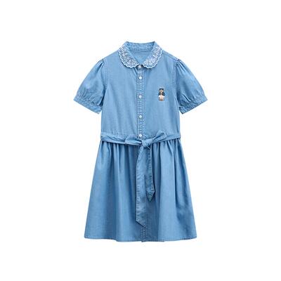 TeenieWeenieKids牛仔连衣裙