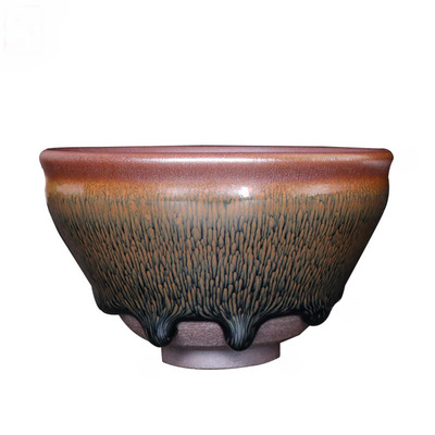 叶礼旺兔毫建盏高端主人杯茶盏