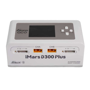 新款格氏D300Plus智能双通道锂电池充电器自带蓝牙功能APP 2-6S