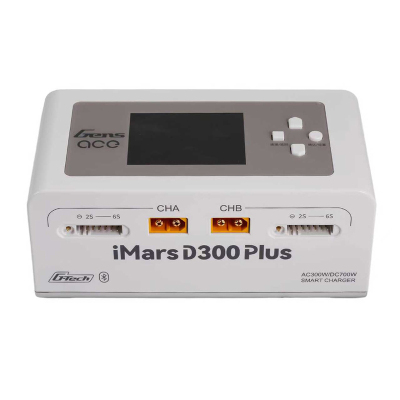 新款格氏D300Plus智能双通道锂电池充电器自带蓝牙功能APP 2-6S