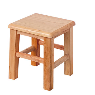 实木凳子板凳高40/45/50cm家用办公方凳矮凳中式饮食店茶几换鞋凳