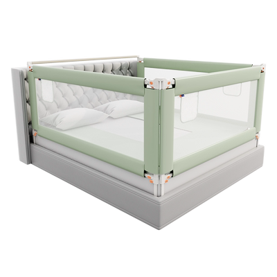 床围栏防摔防窒息单手轻松升降