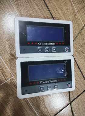 【请询价】工业激光冷水机控制器液晶显示温控全智能拆机4台没测
