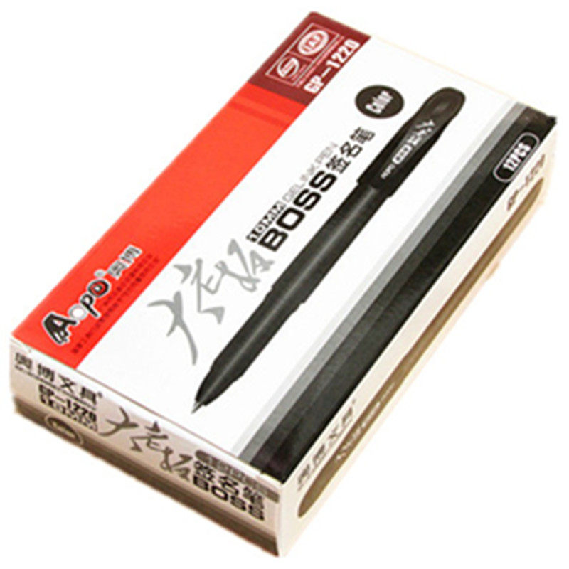 大老板笔中性笔AOPO/奥博1.0mm