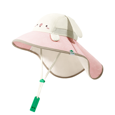 【萌趣卡通】宝宝大帽檐防晒帽