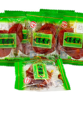 天津甘草杏肉500g蜜饯零食