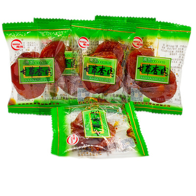 天津甘草杏肉500g蜜饯零食