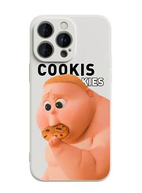 宝贝老板苹果15promax手机壳iphone14适用13mini新款11趣味xsmax卡通xr创意8plus硅胶爆款6s男12可爱ins金宝