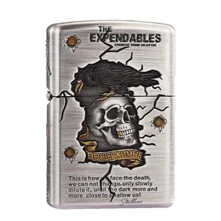 zippo打火机熏银敢死队原装正版煤油防风个性创意收藏礼物送礼
