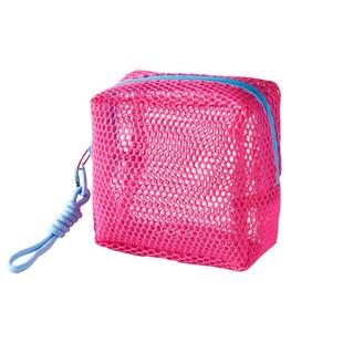 旅行旅游户外透明多巴胺收纳包超轻网格包彩虹豆腐包多功能耐用大容量杂物收纳小包小挂件零钱钥匙女神随身袋