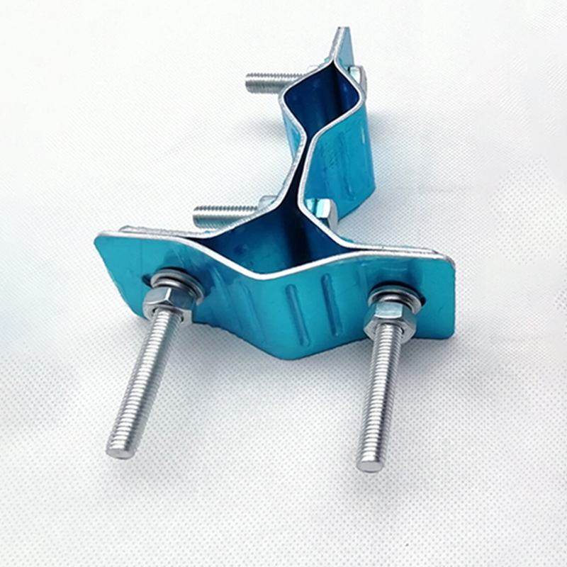 室外GPS天线安装夹码抱箍夹具管卡固定支架可调角度通用抱杆支架