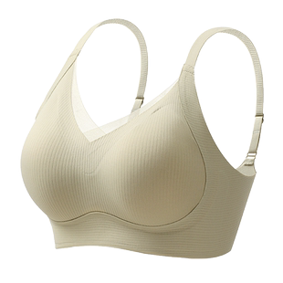 收拢提胸内衣春夏固定杯小胸聚拢女士防下垂胸罩bra透气文胸上托