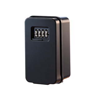 金属密码钥匙盒户外可用适配智能门锁长钥匙猫眼装修工地通用锁盒